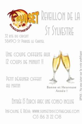 Réveillon de la St Sylvestre