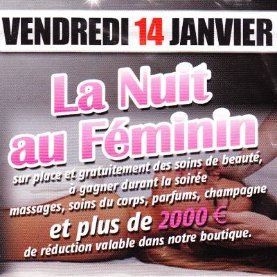 LA NUIT AU FEMININ
