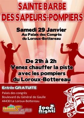 SAINTE BARBE DES SAPEURS POMPIERS