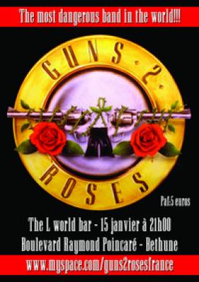 GUNS 2 ROSES FRANCE