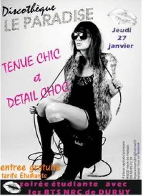 Soirée NRC DURUY Tenue chics et détails choc