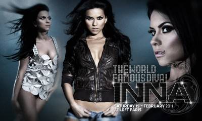The World Famous Diva : INNA @ LOFT-PARIS,19.02.11