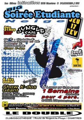 Soirée Etudiante Neige