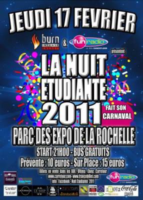 La Nuit Etudiante 2011 Fait Son Carnaval