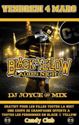 BLACK & YELLOW LADIES NIGHT