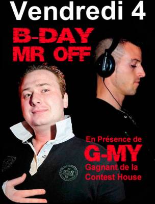 Soirée  B-Day Mr Off
