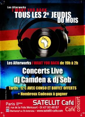 les afterworks I Want You Back