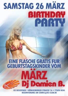 Birthday Party – Dj Damien B.