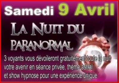 LA NUIT DU PARANORMAL