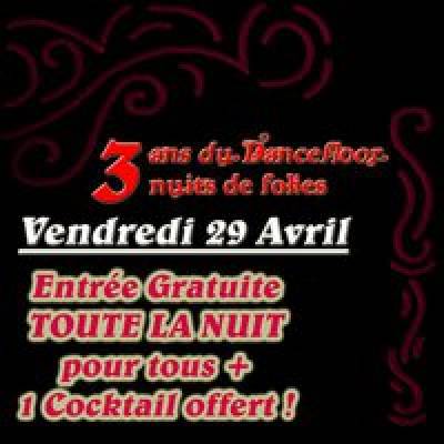 Entrée gratuite pour tous toute la nuit + 1 Coktail