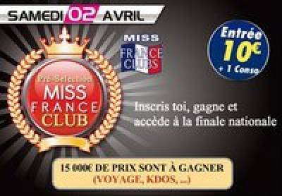 Pré-Selection MISS FRANCE CLUB