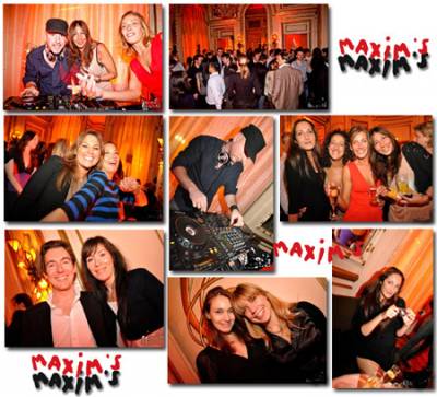 AFTER WORK @ HOTEL PARTICULIER MAXIM’S