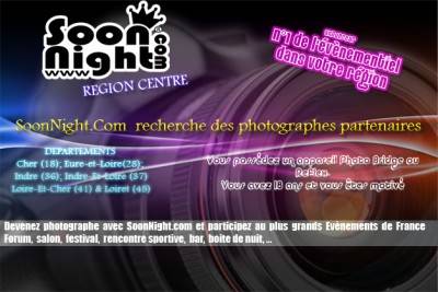Devenir Photographe Partenaire SoonNight Centre