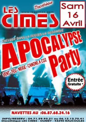 Soirée apocalyptique