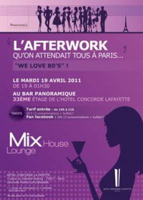 Un afterwork spécial années 80 !