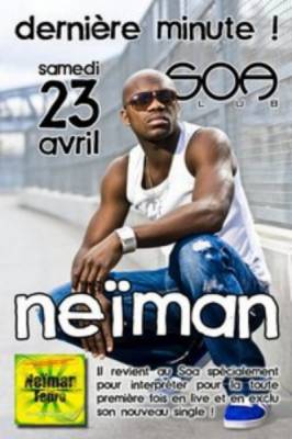 DERNIERE MINUTE ! NEIMAN EN LIVE CE SAMEDI !