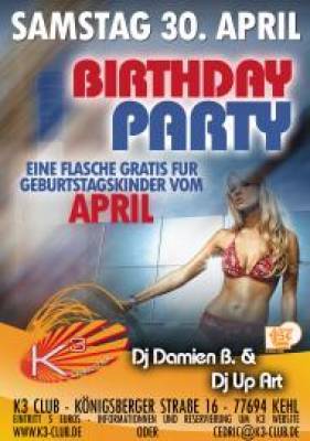 Birthday Party – Dj Damien B. & Dj Up Art