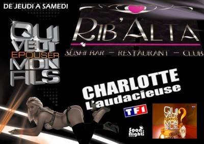 THE SHOW GIRL BY Charlotte L’audacieuse & ALICE MISS FRANCE XS ZOM PART-3 @ RIB ALTA