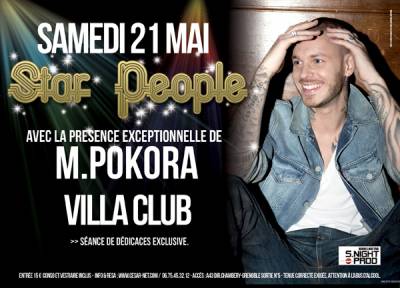 Soirée Star People avec M. Pokora