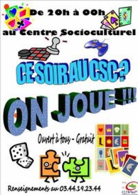 Ce soir CSC, on joue !