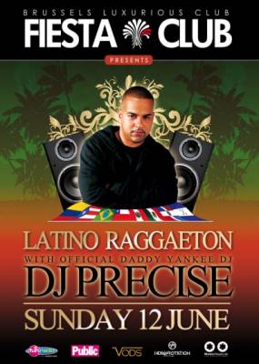 Latino Raggaeton With Dj Precise @ Fiesta Club