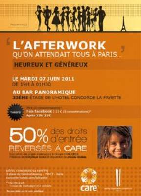 Afterwork au Bar Panoramique de L’hôtel Concorde La Fayette