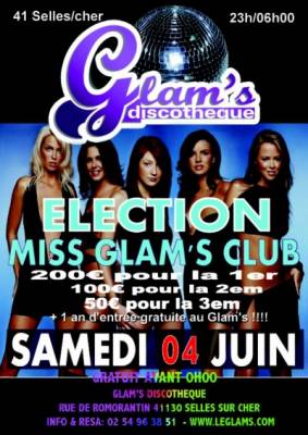 ELECTION MISS GLAM’S CLUB 2011 !