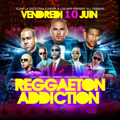 REGGAETON ADDICTION / Open Bar de 20H – 22H