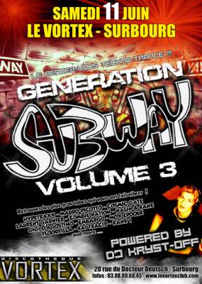 Génération Subway Volume 3