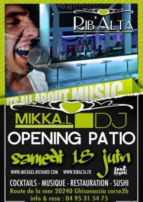 OPENING PATIO by DJ MIKKA.L @ Rib Alta