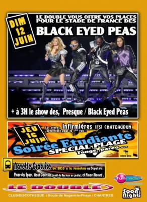 Soirée BLACK EYED PEAS