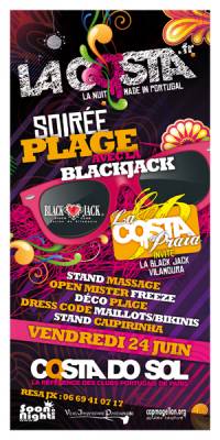 Soirée Plage COSTA PRAIA