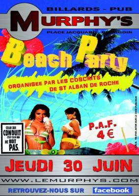 Beach Party @ murphy’s