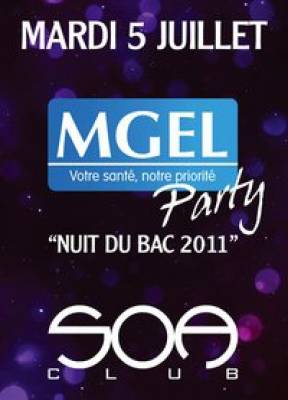 NUIT DU BAC 2011 MGEL PARTY