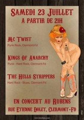The Hells Strippers + Mc Twist + Kings Of Anarchy