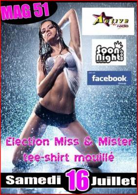 MISS & MISTER TEE SHIRT MOUILLE !!!