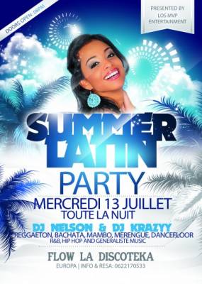 SUMMER LATIN PARTY toute la nuit