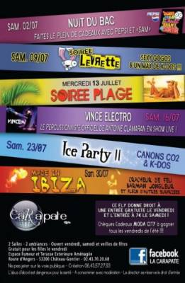 soirée Plage