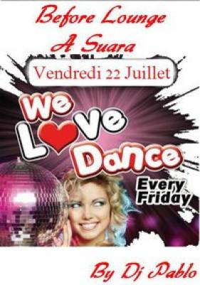 soiree WE LOVE DANCE @ SUARA BEFORE