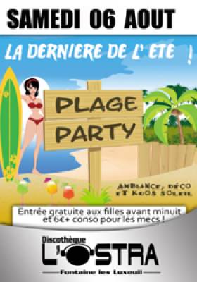 Plage party