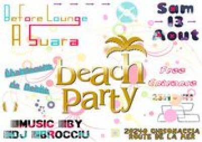 Beach Party @ Before Lounge A Suara