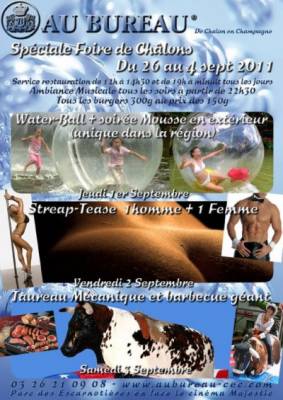 WATERBALL+SOIREE MOUSSE EN EXTERIEUR