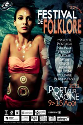 Cérémonie d’ouverture du 22 ème Festival de Folklore de Port-sur-Saône
