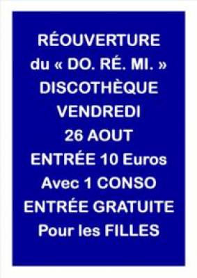 Réouverture Dorémi