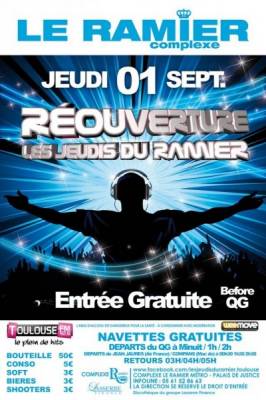 Réouverture des Jeudis du Ramier