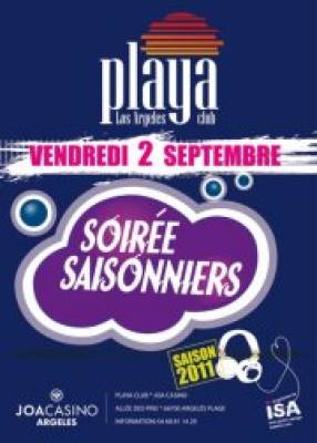 Soirée des Saisonniers