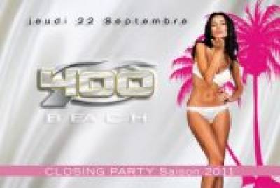 Closing Party Du 400 Beach : Saison 2011