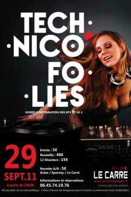 Technico’ Folies – Soirée d’intégration des BTS TC 1