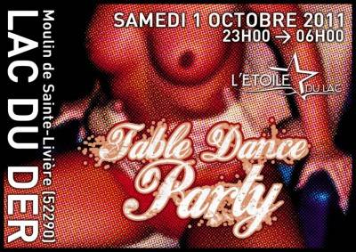 Sexy Table Dance Party & Soirée Disco en salle Retro