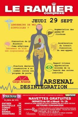Arsenal Désintégration